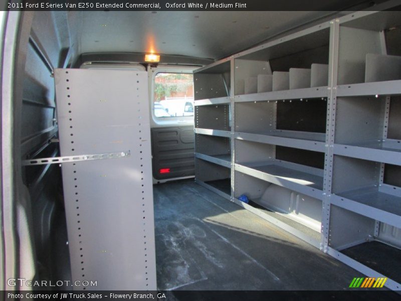 Oxford White / Medium Flint 2011 Ford E Series Van E250 Extended Commercial