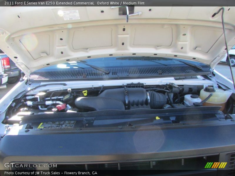 Oxford White / Medium Flint 2011 Ford E Series Van E250 Extended Commercial