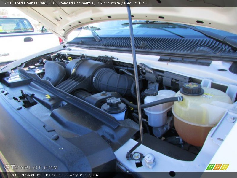 Oxford White / Medium Flint 2011 Ford E Series Van E250 Extended Commercial