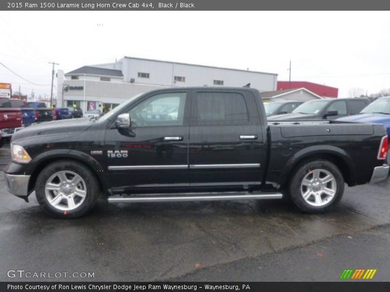  2015 1500 Laramie Long Horn Crew Cab 4x4 Black