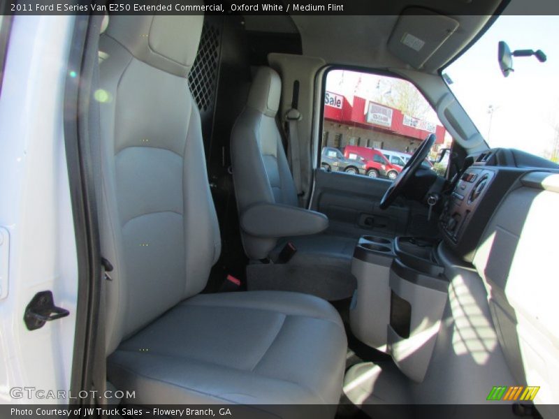 Oxford White / Medium Flint 2011 Ford E Series Van E250 Extended Commercial