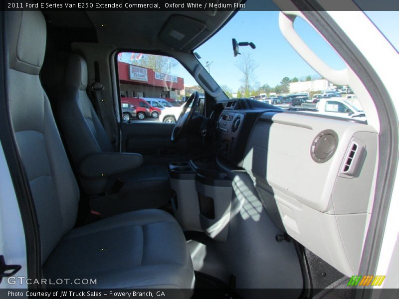 Oxford White / Medium Flint 2011 Ford E Series Van E250 Extended Commercial