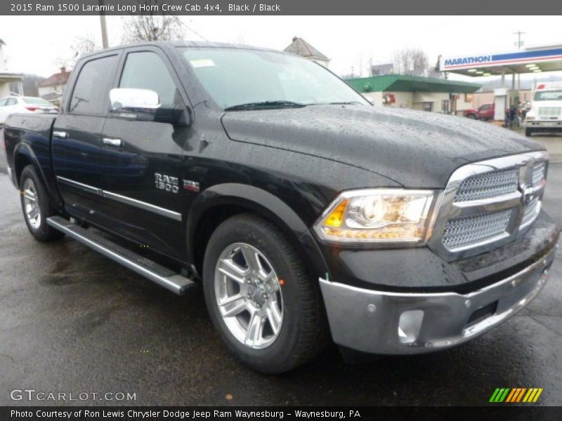 Front 3/4 View of 2015 1500 Laramie Long Horn Crew Cab 4x4