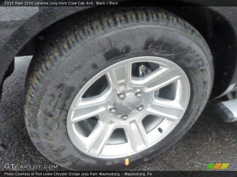 Black / Black 2015 Ram 1500 Laramie Long Horn Crew Cab 4x4