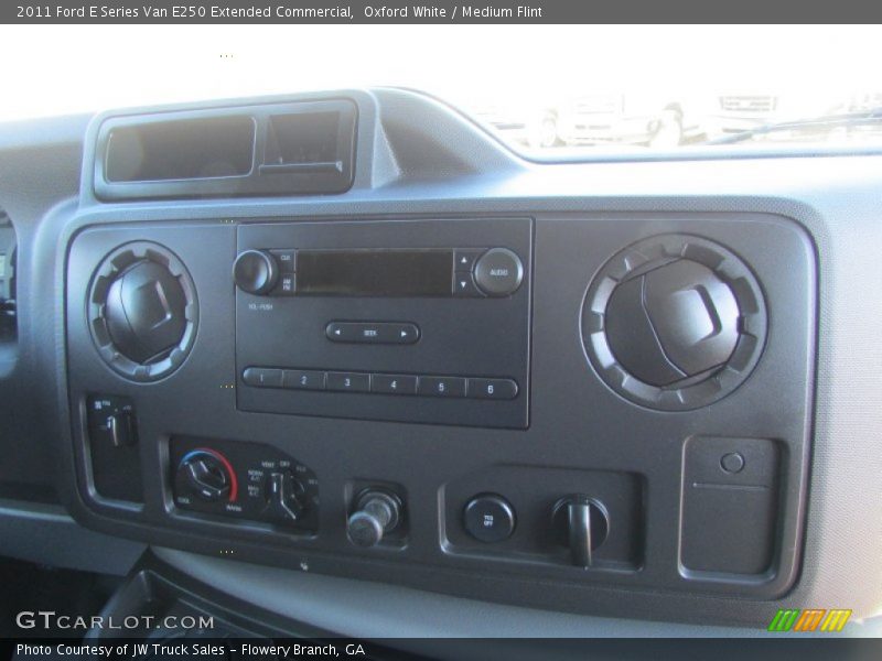 Oxford White / Medium Flint 2011 Ford E Series Van E250 Extended Commercial