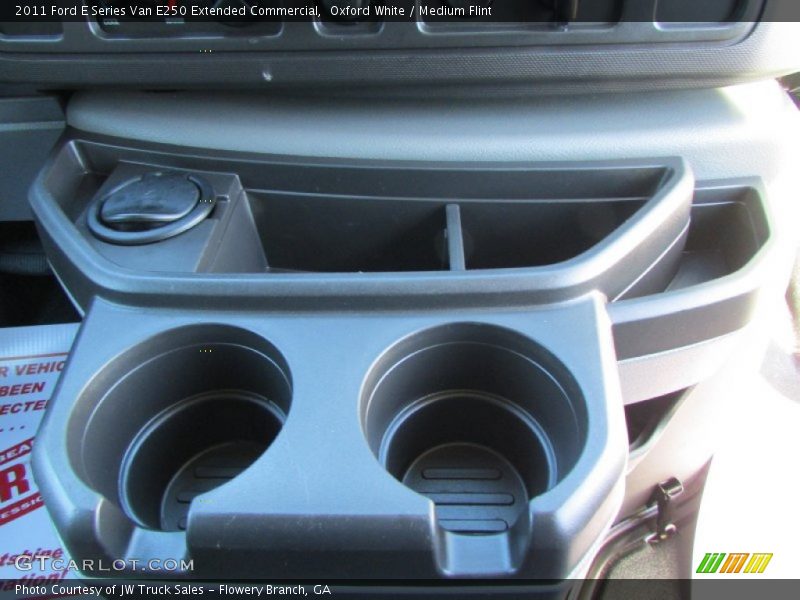 Oxford White / Medium Flint 2011 Ford E Series Van E250 Extended Commercial