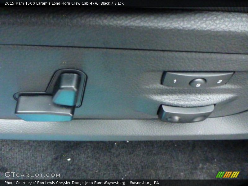 Black / Black 2015 Ram 1500 Laramie Long Horn Crew Cab 4x4