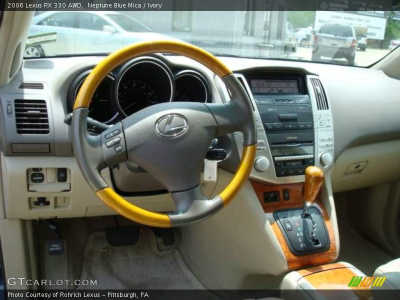 Neptune Blue Mica / Ivory 2006 Lexus RX 330 AWD