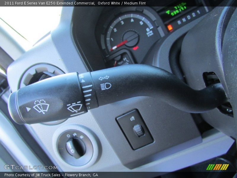 Oxford White / Medium Flint 2011 Ford E Series Van E250 Extended Commercial