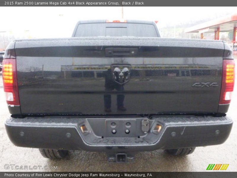 Black / Black 2015 Ram 2500 Laramie Mega Cab 4x4 Black Appearance Group