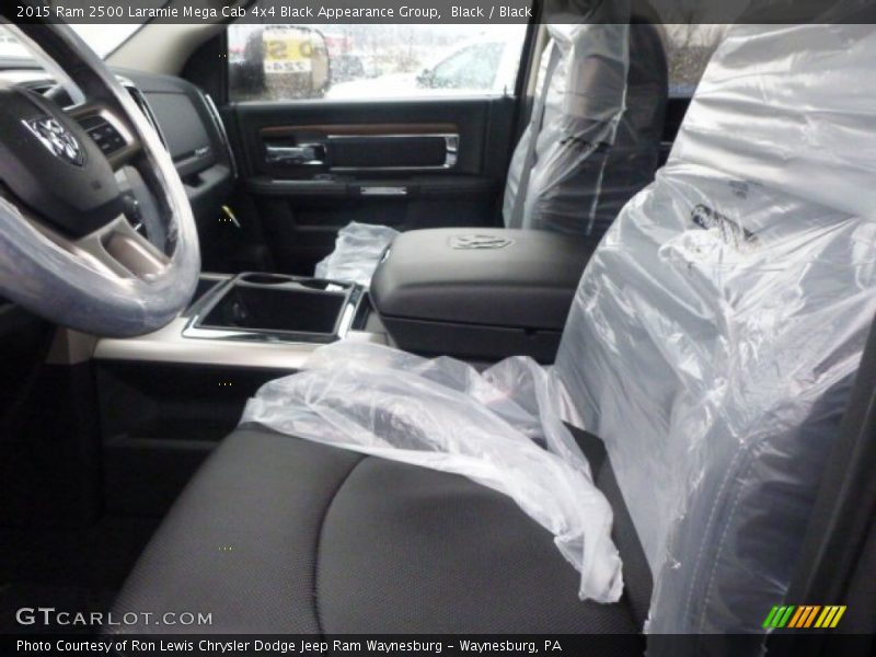 Black / Black 2015 Ram 2500 Laramie Mega Cab 4x4 Black Appearance Group