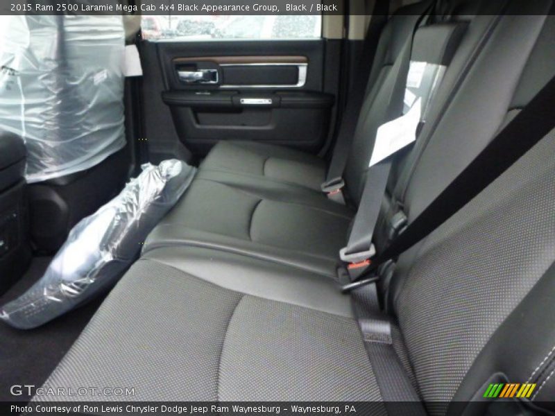 Black / Black 2015 Ram 2500 Laramie Mega Cab 4x4 Black Appearance Group