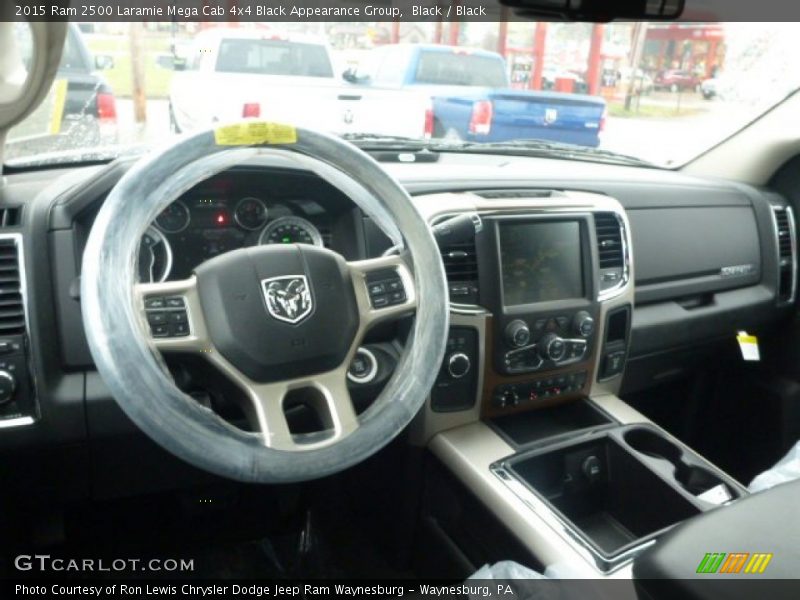 Black / Black 2015 Ram 2500 Laramie Mega Cab 4x4 Black Appearance Group