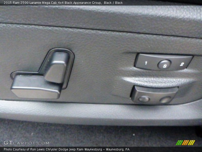Black / Black 2015 Ram 2500 Laramie Mega Cab 4x4 Black Appearance Group