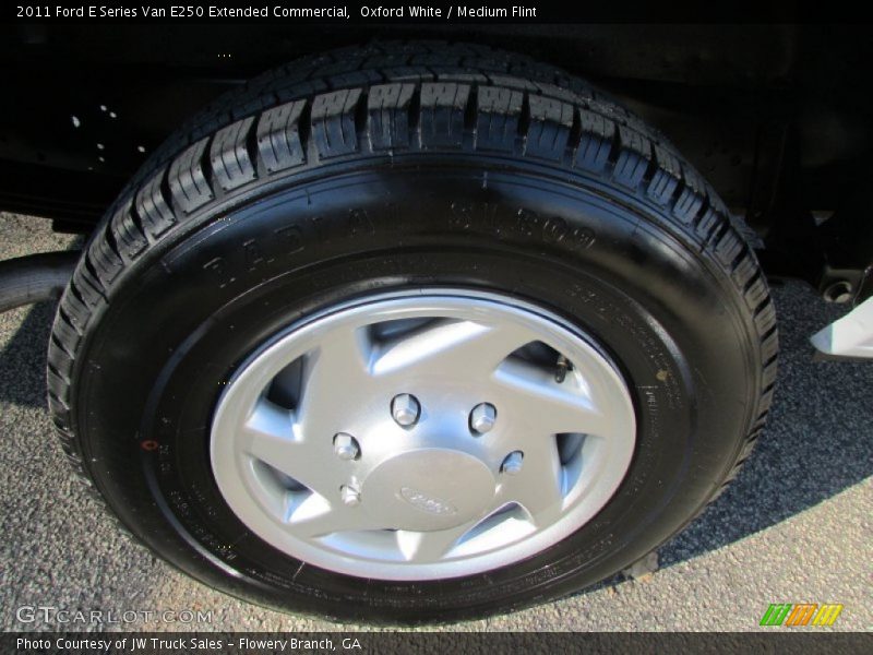 Oxford White / Medium Flint 2011 Ford E Series Van E250 Extended Commercial