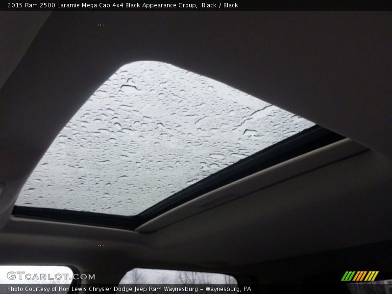 Black / Black 2015 Ram 2500 Laramie Mega Cab 4x4 Black Appearance Group