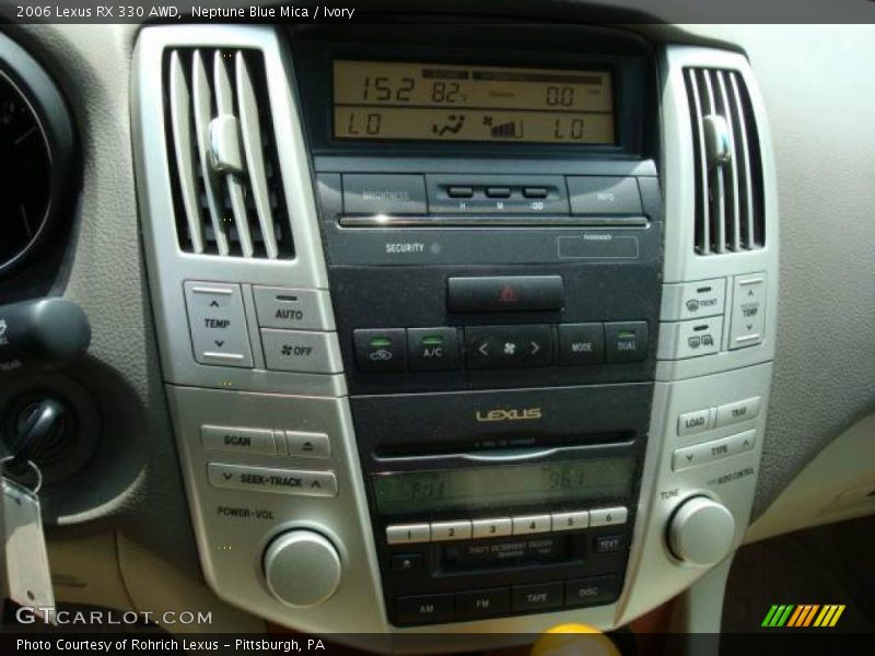Neptune Blue Mica / Ivory 2006 Lexus RX 330 AWD