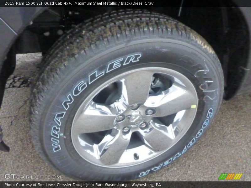 Maximum Steel Metallic / Black/Diesel Gray 2015 Ram 1500 SLT Quad Cab 4x4