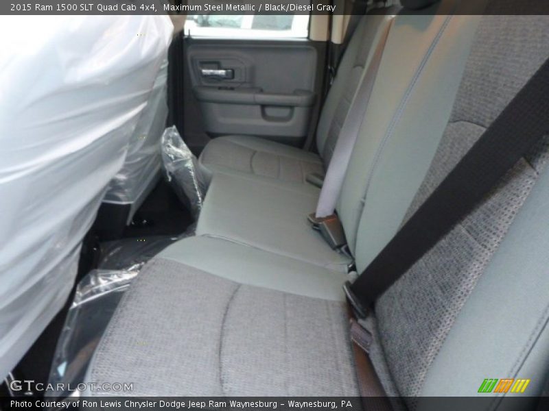 Maximum Steel Metallic / Black/Diesel Gray 2015 Ram 1500 SLT Quad Cab 4x4