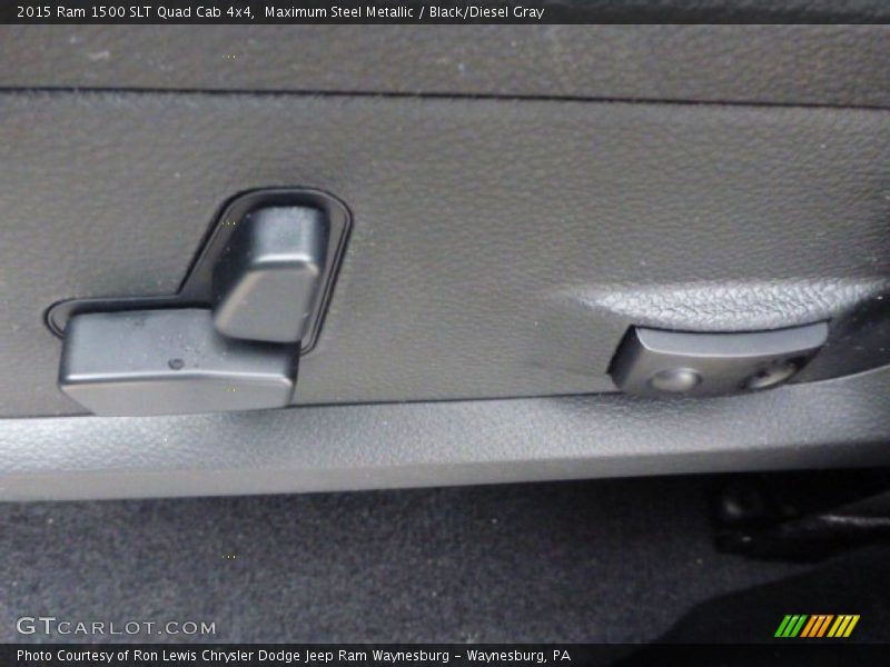 Maximum Steel Metallic / Black/Diesel Gray 2015 Ram 1500 SLT Quad Cab 4x4