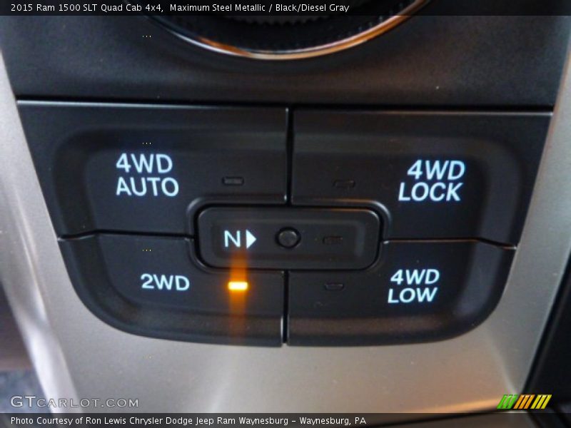 Maximum Steel Metallic / Black/Diesel Gray 2015 Ram 1500 SLT Quad Cab 4x4