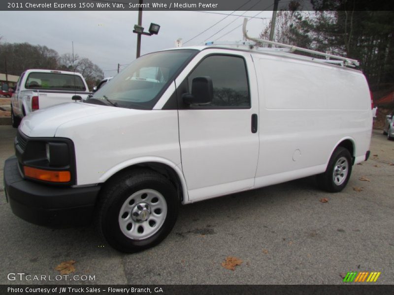 Summit White / Medium Pewter 2011 Chevrolet Express 1500 Work Van