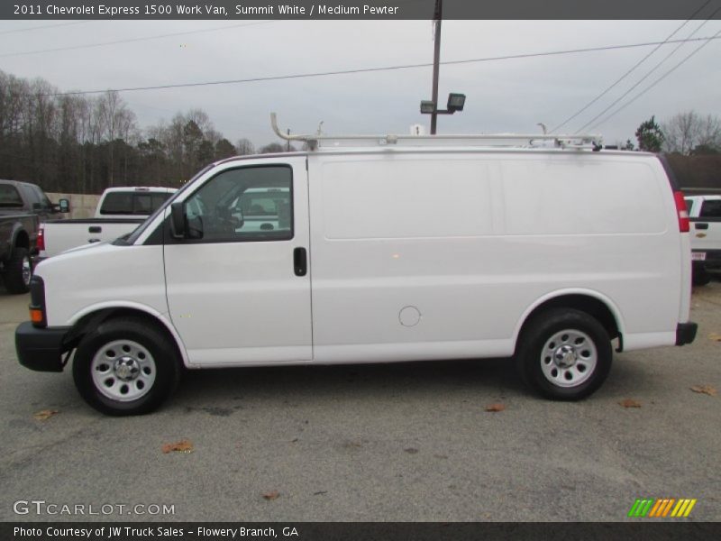 Summit White / Medium Pewter 2011 Chevrolet Express 1500 Work Van