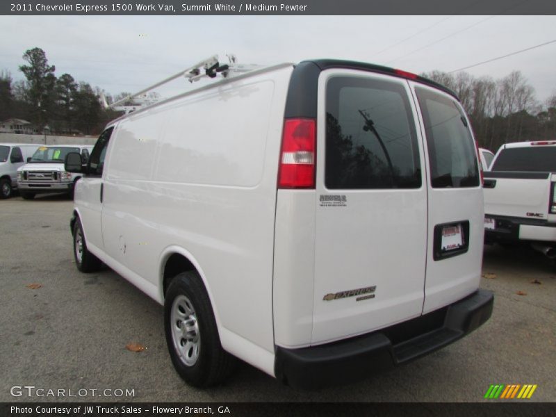 Summit White / Medium Pewter 2011 Chevrolet Express 1500 Work Van