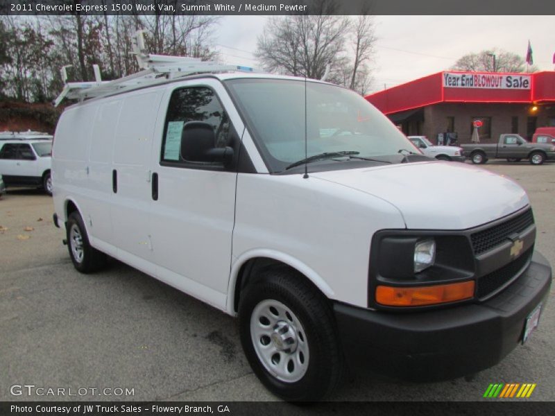 Summit White / Medium Pewter 2011 Chevrolet Express 1500 Work Van