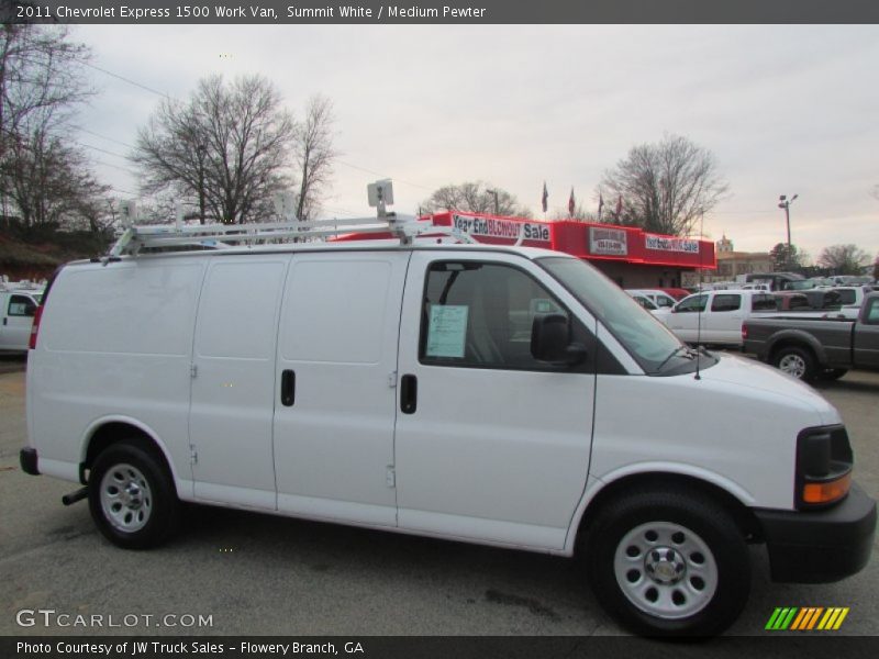 Summit White / Medium Pewter 2011 Chevrolet Express 1500 Work Van