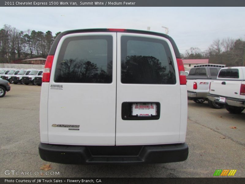 Summit White / Medium Pewter 2011 Chevrolet Express 1500 Work Van