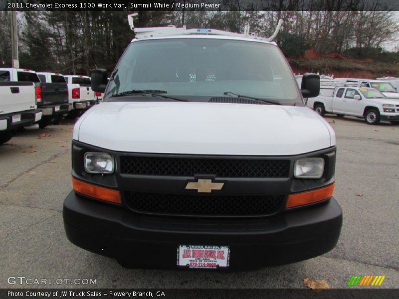 Summit White / Medium Pewter 2011 Chevrolet Express 1500 Work Van