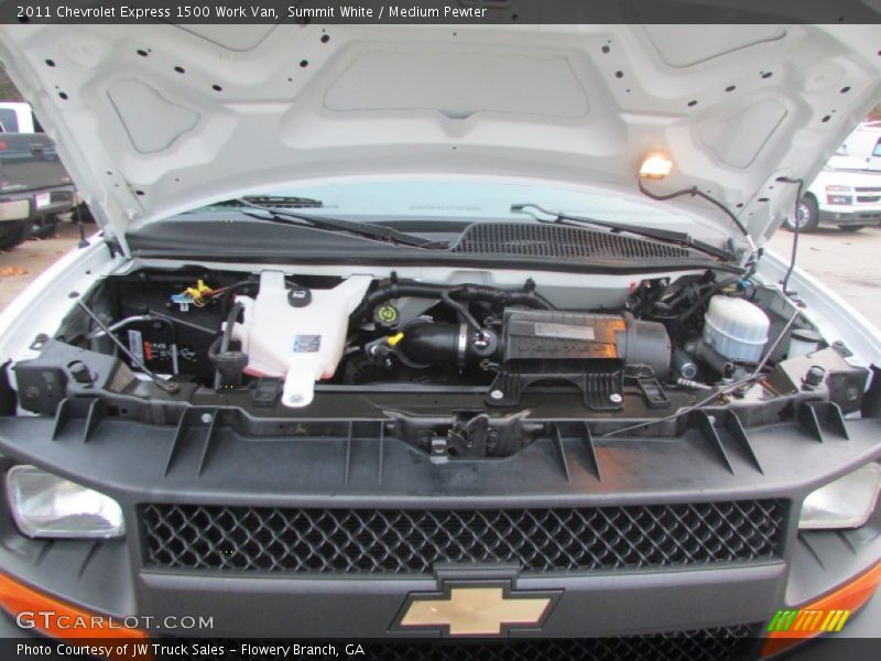 Summit White / Medium Pewter 2011 Chevrolet Express 1500 Work Van