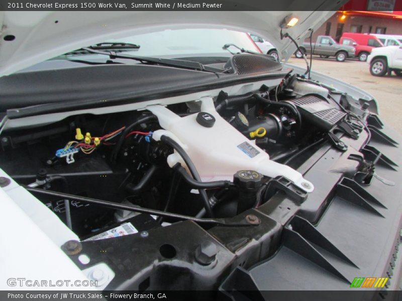 Summit White / Medium Pewter 2011 Chevrolet Express 1500 Work Van