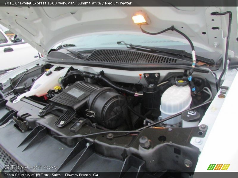Summit White / Medium Pewter 2011 Chevrolet Express 1500 Work Van