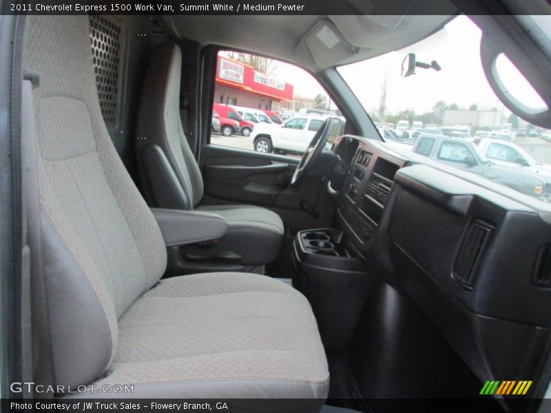 Summit White / Medium Pewter 2011 Chevrolet Express 1500 Work Van
