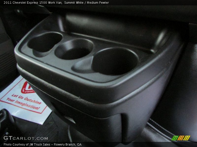 Summit White / Medium Pewter 2011 Chevrolet Express 1500 Work Van