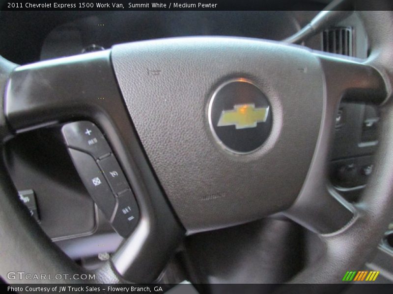 Summit White / Medium Pewter 2011 Chevrolet Express 1500 Work Van