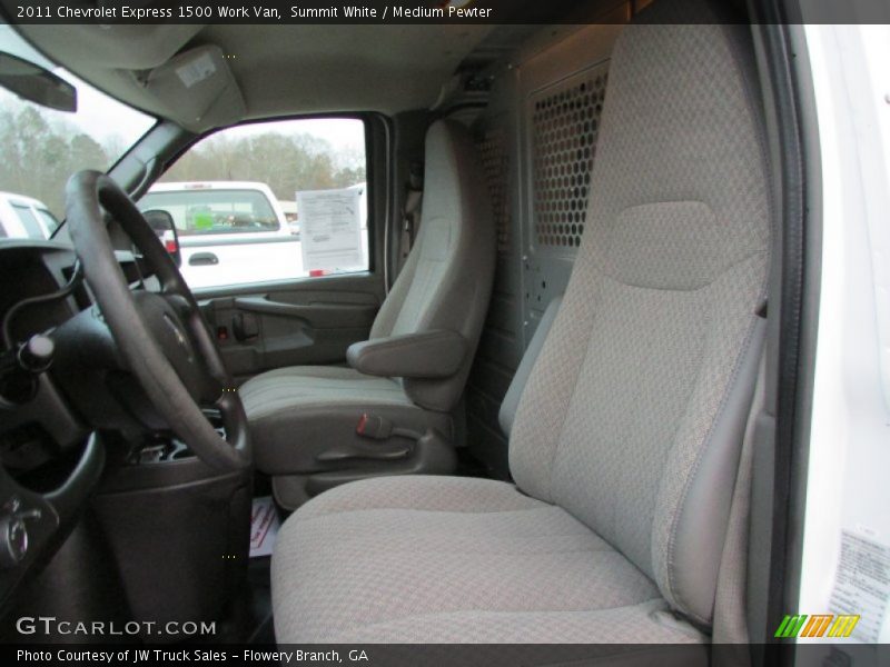 Summit White / Medium Pewter 2011 Chevrolet Express 1500 Work Van