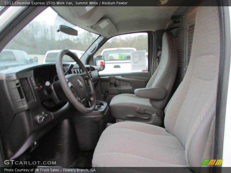 Summit White / Medium Pewter 2011 Chevrolet Express 1500 Work Van