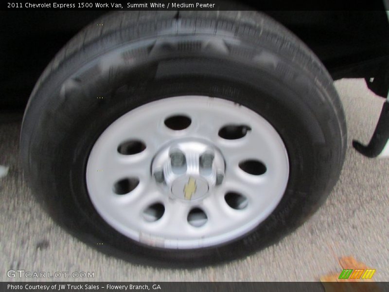 Summit White / Medium Pewter 2011 Chevrolet Express 1500 Work Van