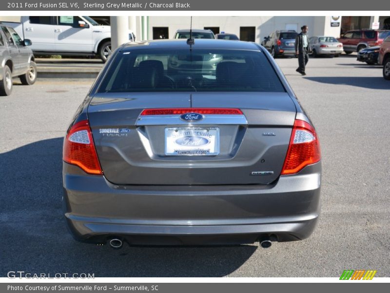 Sterling Grey Metallic / Charcoal Black 2011 Ford Fusion SEL V6