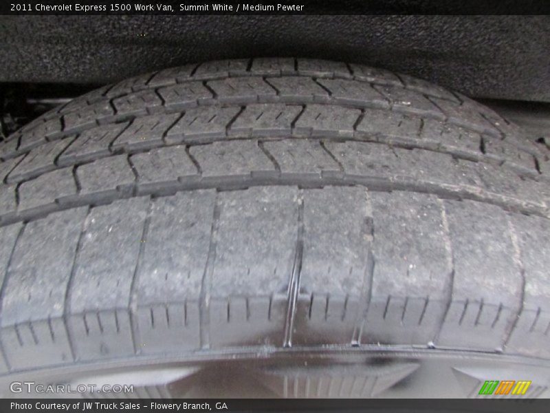 Summit White / Medium Pewter 2011 Chevrolet Express 1500 Work Van