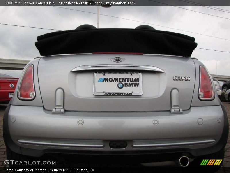 Pure Silver Metallic / Space Gray/Panther Black 2006 Mini Cooper Convertible
