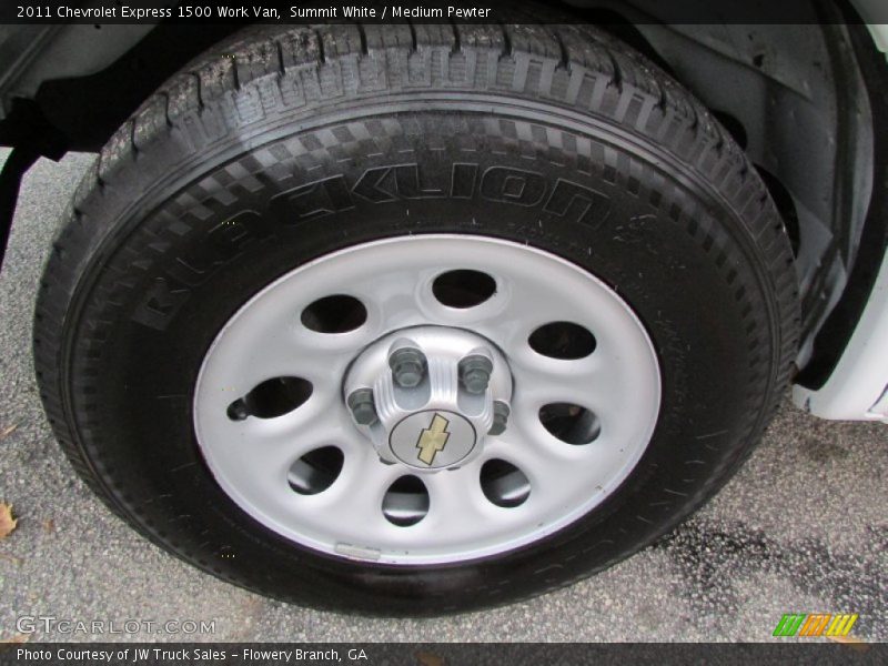 Summit White / Medium Pewter 2011 Chevrolet Express 1500 Work Van