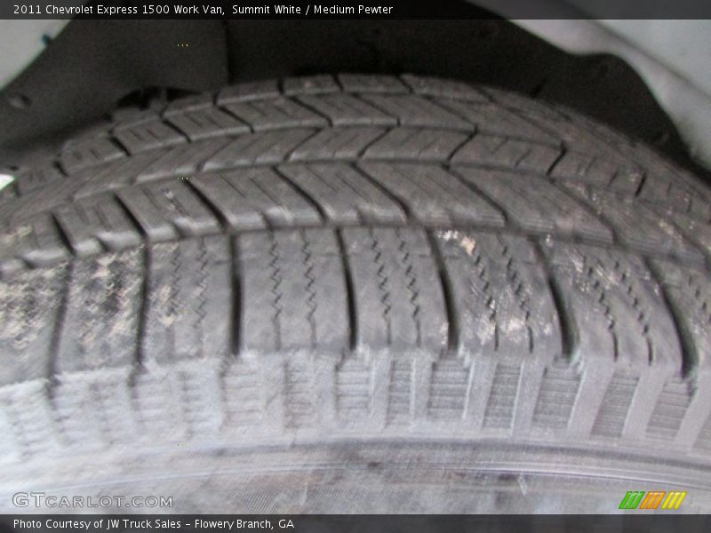 Summit White / Medium Pewter 2011 Chevrolet Express 1500 Work Van