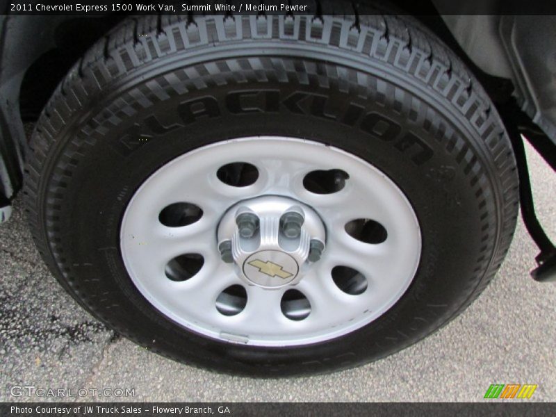 Summit White / Medium Pewter 2011 Chevrolet Express 1500 Work Van