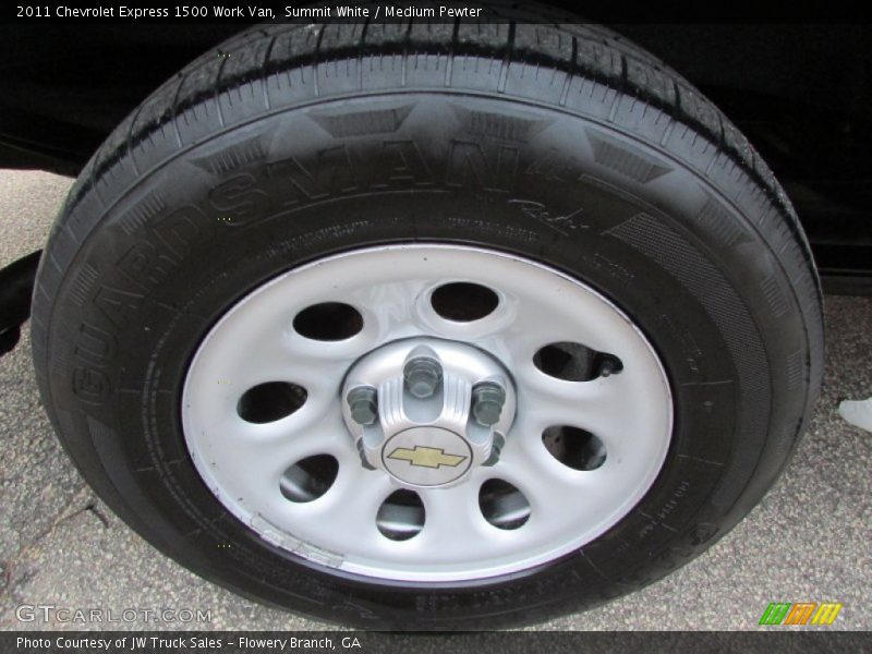 Summit White / Medium Pewter 2011 Chevrolet Express 1500 Work Van