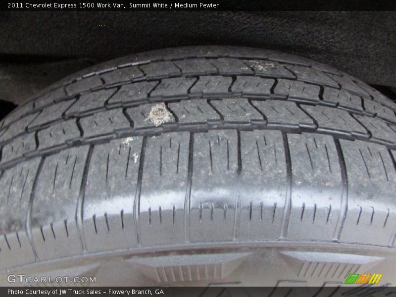 Summit White / Medium Pewter 2011 Chevrolet Express 1500 Work Van