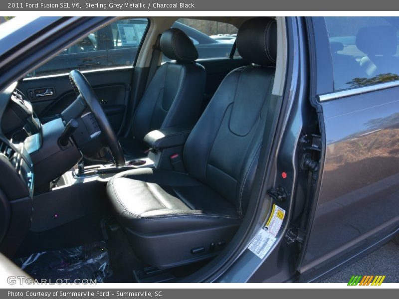 Sterling Grey Metallic / Charcoal Black 2011 Ford Fusion SEL V6